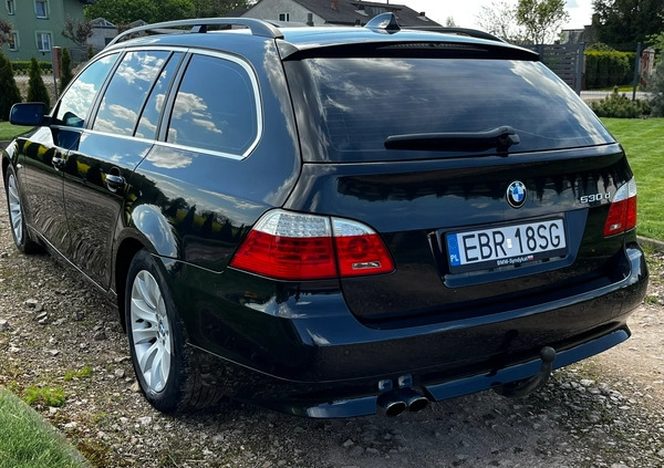 BMW Seria 5 cena 27990 przebieg: 394500, rok produkcji 2007 z Goniądz małe 154